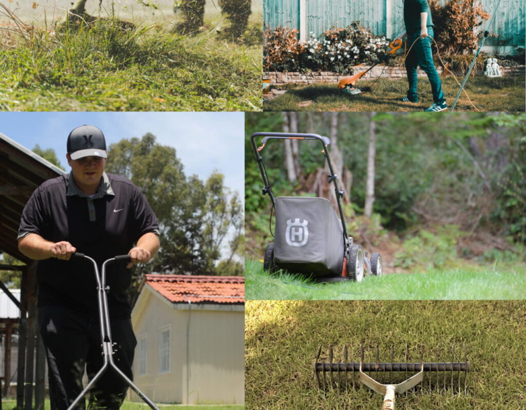 Outils d'un jardinier