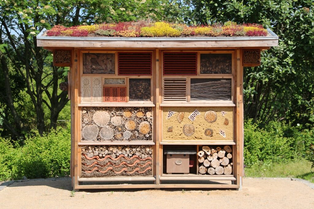 Refuge d'insectes