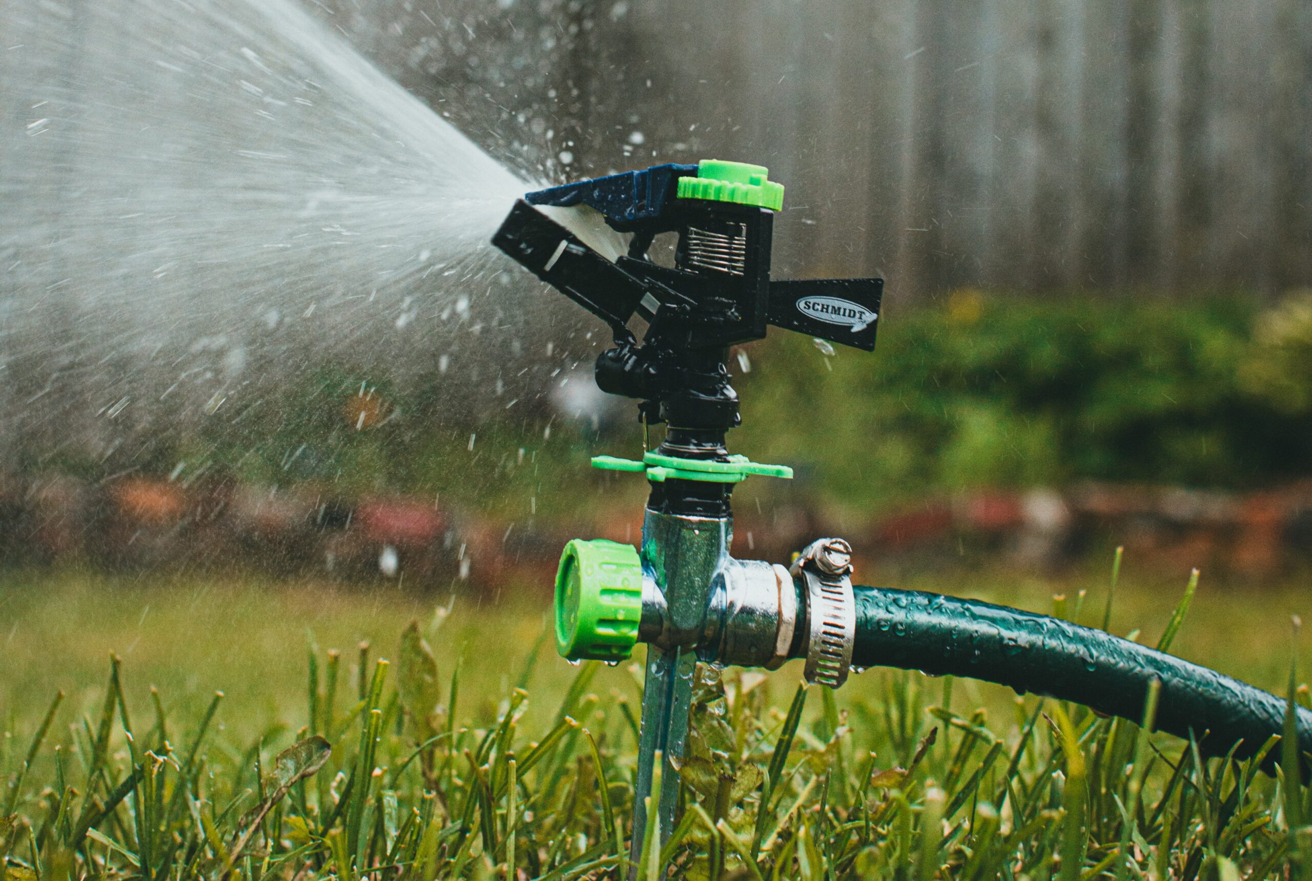 Irrigation des pelouses : arroseurs à impulsions