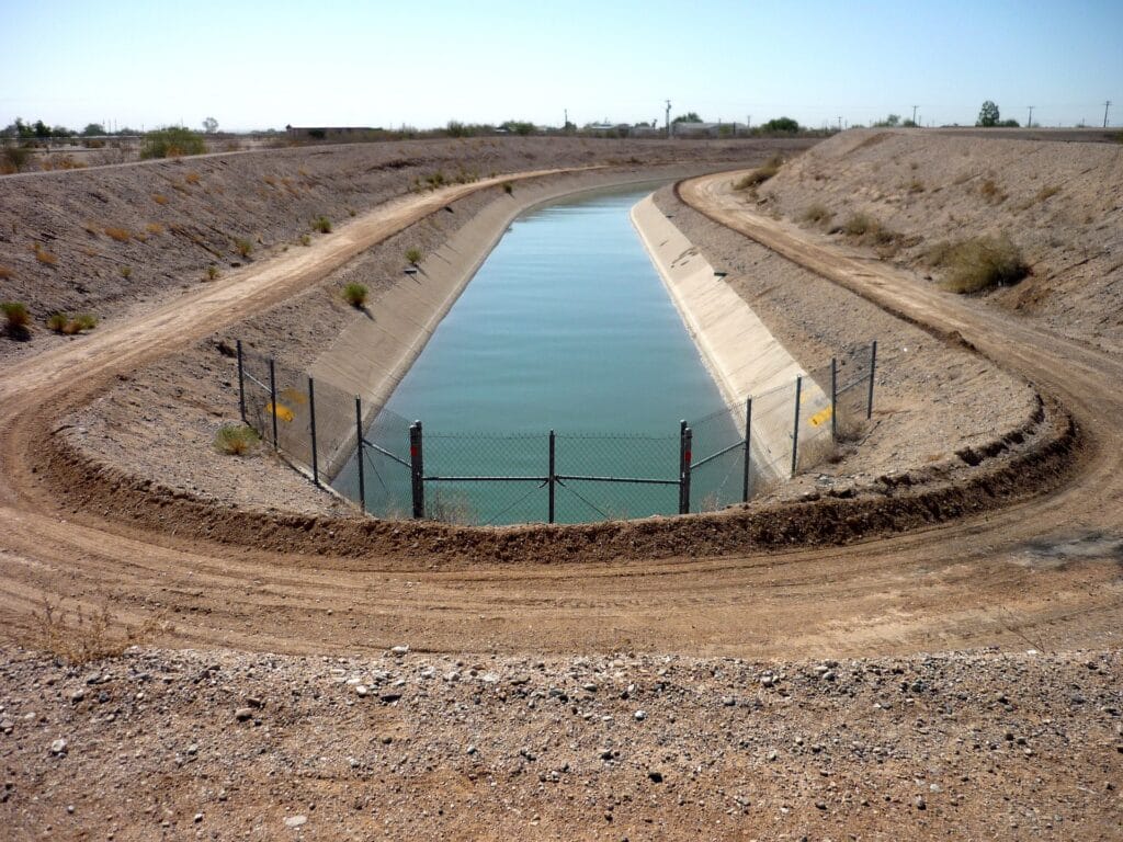 Ouvrages d'irrigation agricole
