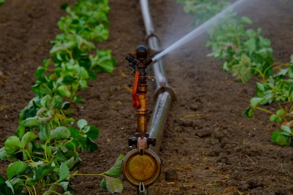 équipements d'irrigation agricole