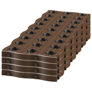 Set de 4 dalles pour potager Maxi 70 cm