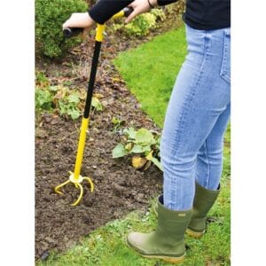 Griffe de jardin rotative